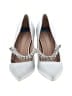 BCBGeneration Silver Heels Size 7 1/2 - photo 2