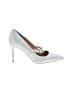 BCBGeneration Silver Heels Size 7 1/2 - photo 1
