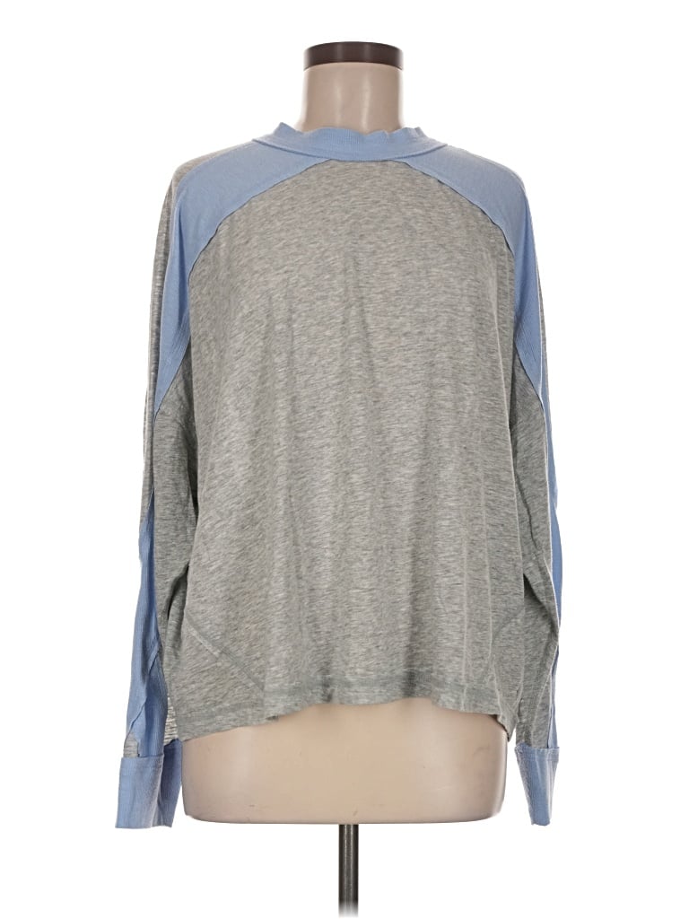 Pre-owned Fp Movement Long Sleeve T-shirt In Gray