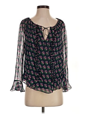 Diane von Furstenberg 3/4 Sleeve Silk Top (view 1)