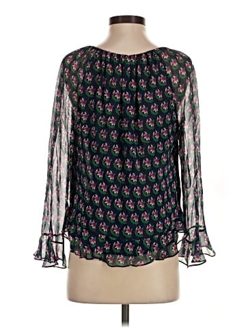 Diane von Furstenberg 3/4 Sleeve Silk Top (view 2)