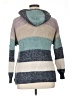 C&C California Color Block Blue Pullover Sweater Size 1X - photo 2