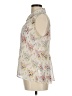 CAbi 100% Polyester Floral Ivory Sleeveless Blouse Size M - photo 5