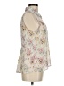 CAbi 100% Polyester Floral Ivory Sleeveless Blouse Size M - photo 4