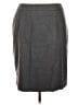 Chadwicks Solid Gray Wool Skirt Size 18 - photo 1