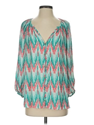 Shoshanna 3/4 Sleeve Blouse (view 1)