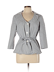 Ivy Jane 100% Cotton Print Gray Blazer Size S - 84% off | thredUP