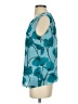 CAbi 100% Polyester Teal Sleeveless Blouse Size S - photo 5