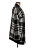 Aqua Plaid Black Cardigan Size M - photo 4