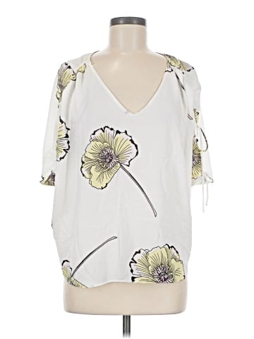 1.State 3/4 Sleeve Blouse (view 1)