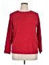 Rafaella 100% Cotton Red Pullover Sweater Size 1X - photo 1