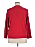 Rafaella 100% Cotton Red Pullover Sweater Size 1X - photo 2