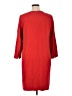 J.Crew 100% Polyester Solid Red Casual Dress Size 16 (tall) - photo 2