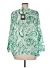 MADE IN ITALY Paisley Green Pullover Sweater Size M - photo 2