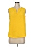Morgan Taylor 100% Polyester Yellow Sleeveless Blouse Size M - photo 1
