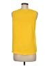 Morgan Taylor 100% Polyester Yellow Sleeveless Blouse Size M - photo 2