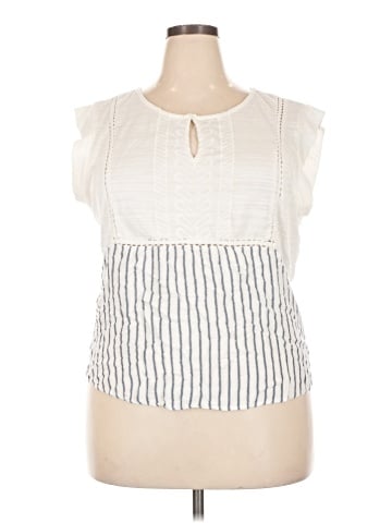Skies Are Blue Sleeveless Blouse (view 1)