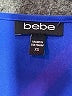 Bebe 100% Polyester Solid Blue Casual Dress Size XS - photo 4