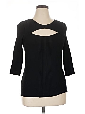Lane Bryant 3/4 Sleeve T-Shirt (view 1)