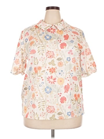 Unbranded Short Sleeve Blouse (view 1)