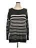 Caslon Stripes Gray Pullover Sweater Size XL - photo 1