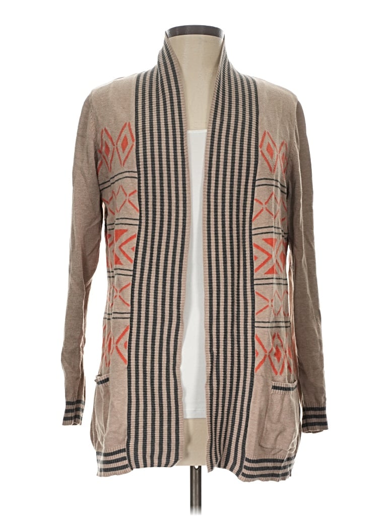 Pre-owned Belldini Cardigan Sweater In Tan