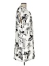 Daniel Rainn 100% Polyester Graphic Ivory Casual Dress Size L - photo 4