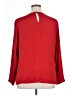Worthington 100% Polyester Red Long Sleeve Blouse Size XL - photo 2