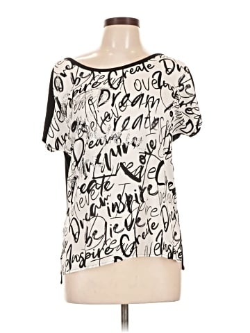 Joseph Ribkoff Short Sleeve Blouse (view 1)