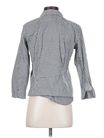 Lauren by Ralph Lauren 3/4 Sleeve Button-Down Shirt (view 2)