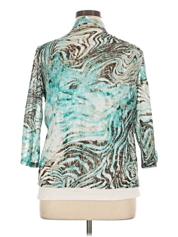 Easywear by Chico's 3/4 Sleeve Blouse (view 2)