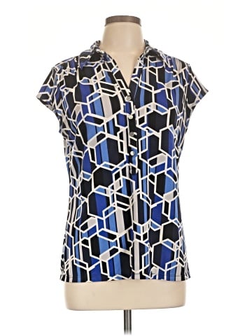 Alfani Short Sleeve Blouse (view 1)