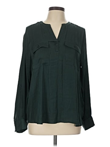 Simply Vera Vera Wang Long Sleeve Blouse (view 1)