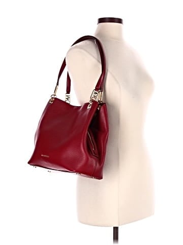 MICHAEL Michael Kors Leather Shoulder Bag (view 2)