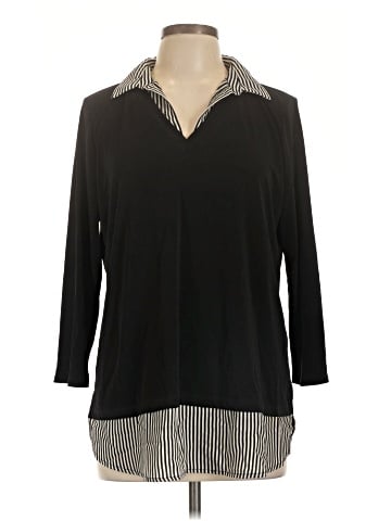 Adrianna Papell 3/4 Sleeve Blouse (view 1)