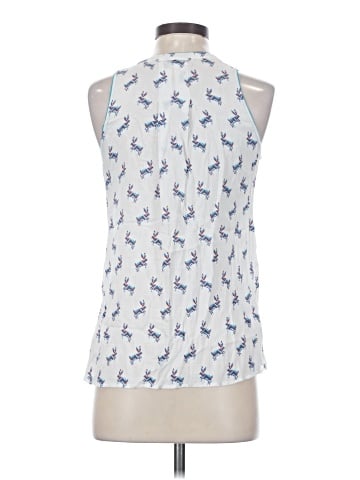 Maeve Sleeveless Button-Down Shirt (view 2)