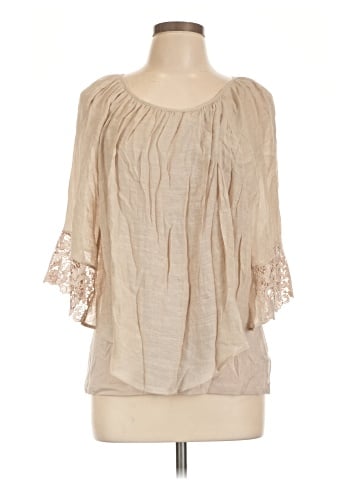 AB Studio 3/4 Sleeve Blouse (view 1)
