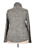 Nic + Zoe Metallic Silver Turtleneck Sweater Size XXL - photo 2