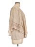 AB Studio Tan 3/4 Sleeve Blouse Size L - photo 4