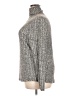 Nic + Zoe Metallic Silver Turtleneck Sweater Size XXL - photo 5