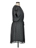 Apt. 9 100% Polyester Print Gray Casual Dress Size XL - photo 4