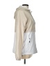 New Balance 100% Polyester Color Block Ivory Windbreaker Size L - photo 4