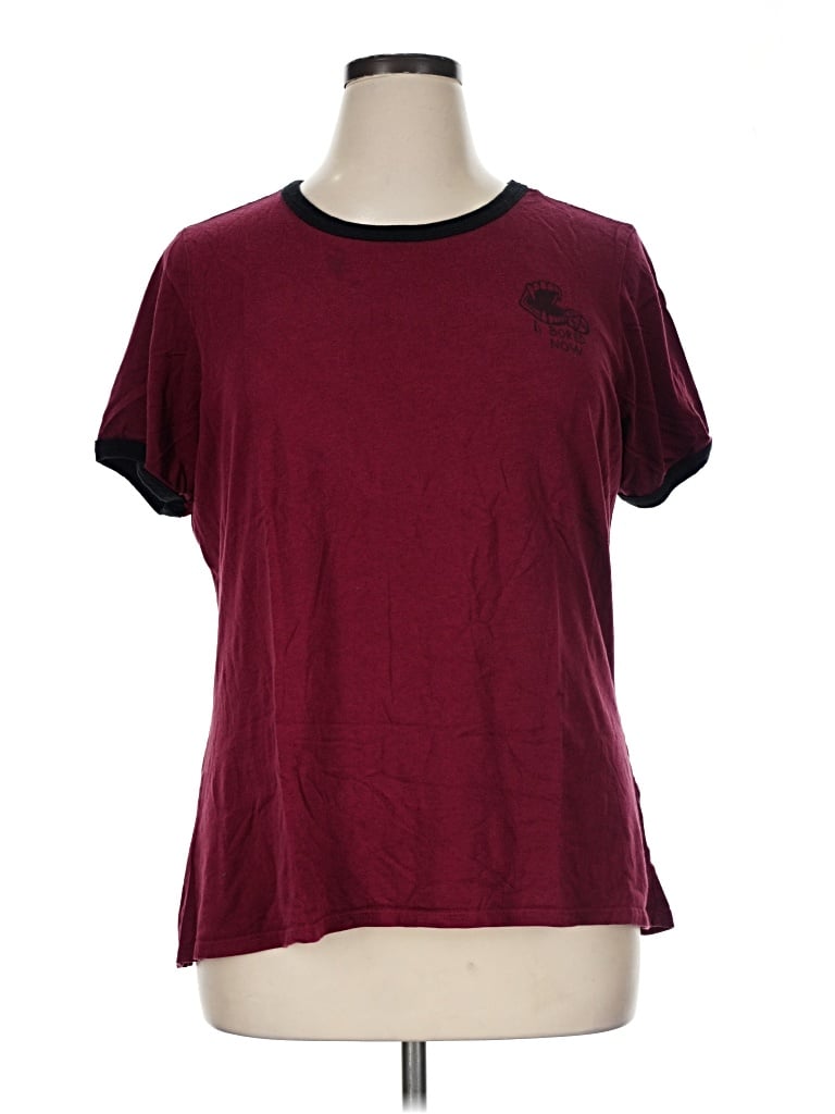 Pre-owned Warner Bros Short Sleeve T-shirt In Red