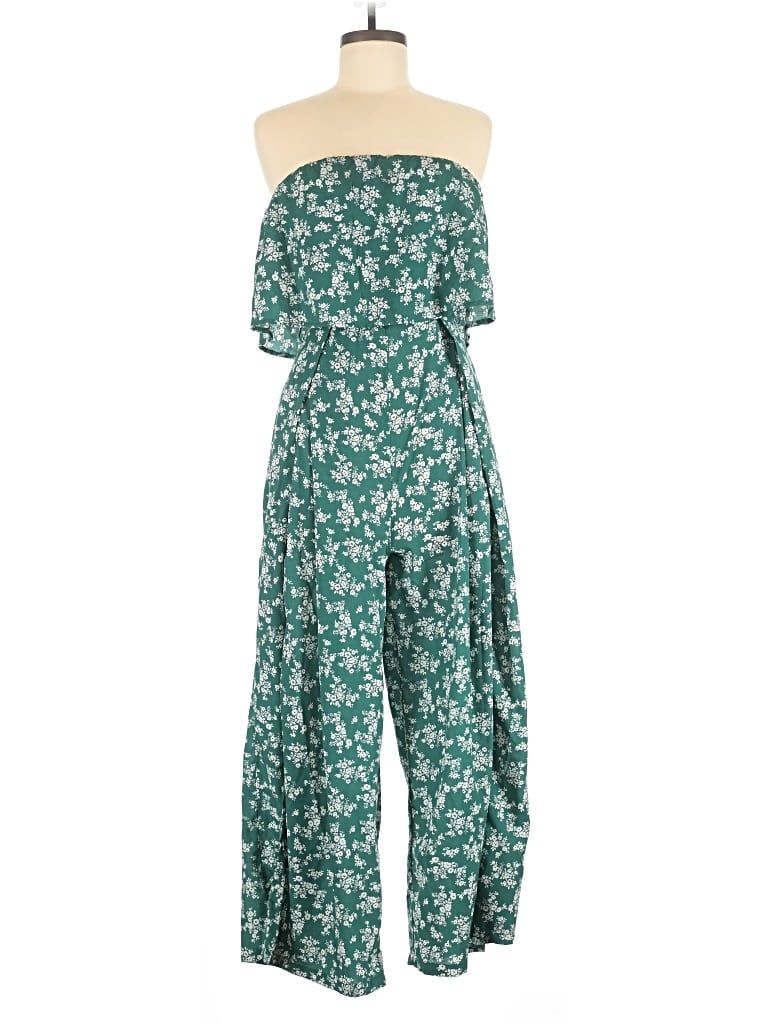 Pre-owned Simplee Jumpsuit In Green