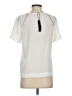 Tibi 100% Polyester Ivory Short Sleeve Blouse Size 2 - photo 2