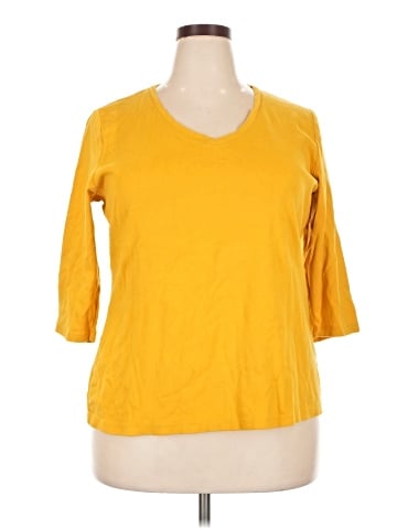St. John's Bay 3/4 Sleeve T-Shirt (view 1)