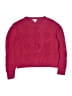 Crewcuts 100% Cotton Hearts Burgundy Pullover Sweater Size 12 - 13 - photo 1