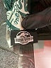 Jurassic World 100% Polyester Print Green Windbreaker Size 4T - photo 3