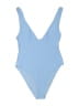 H&M Solid Blue One Piece Swimsuit Size S - photo 1