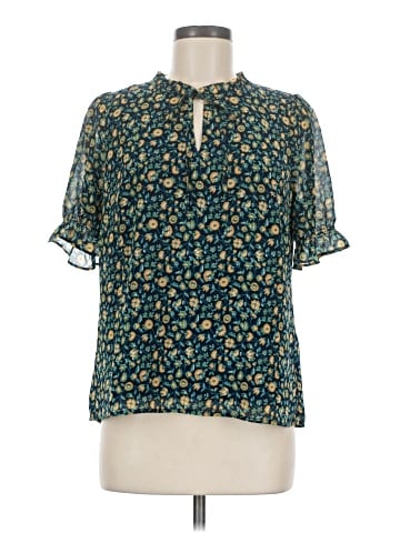 J.Crew Factory Store Short Sleeve Blouse (view 1)